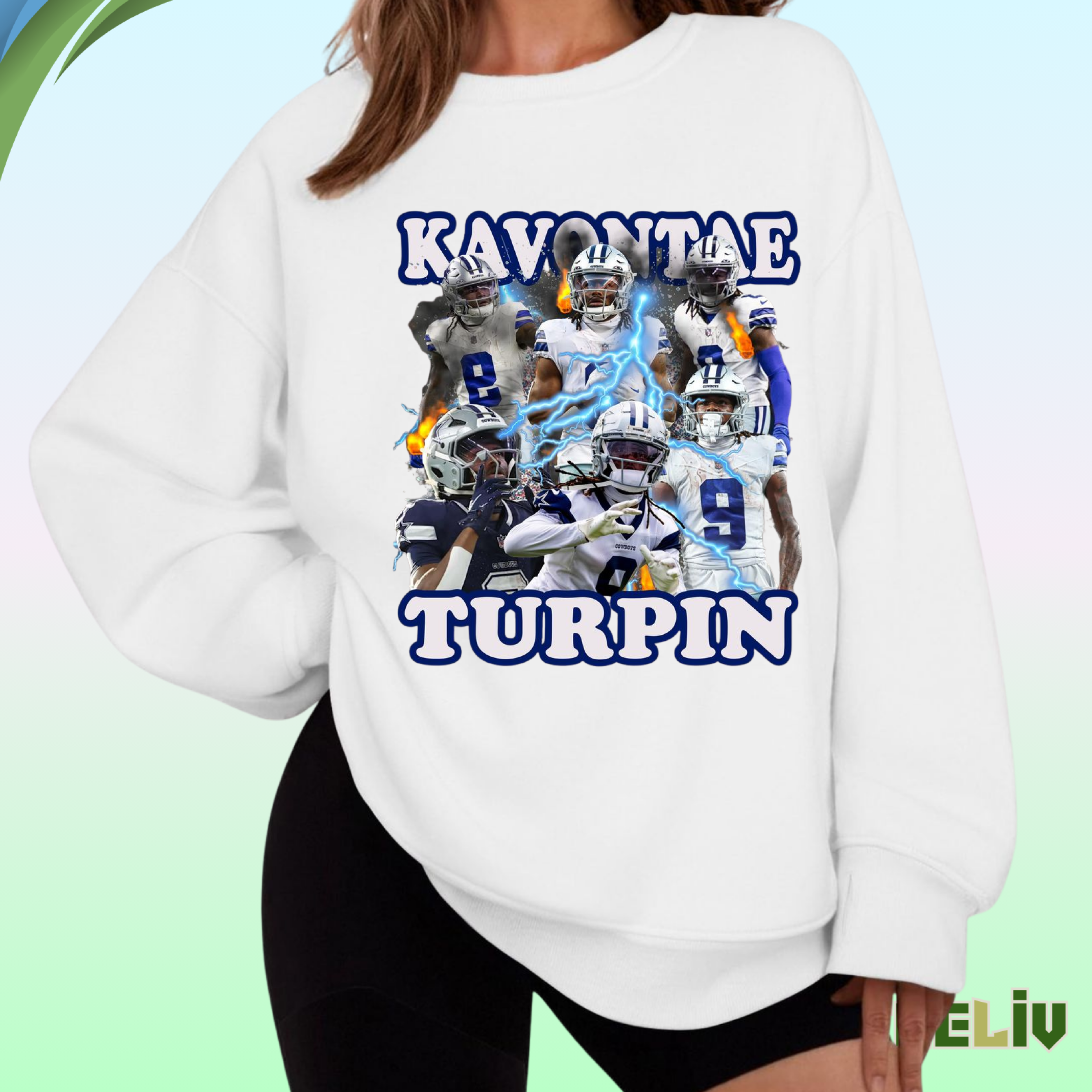 Kavontae Turpin Dallas Cowboys Sweatshirt – Electrifying Football Action